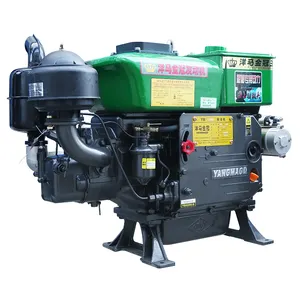 Energy Saving And Voltage Stabilizing Of ZS1100 15 HP Electric Single Cylinder Water-cooled Four-stroke Diesel Engine.