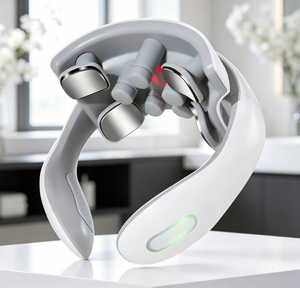 Dispositivo <span class=keywords><strong>de</strong></span> Masaje <span class=keywords><strong>Cervical</strong></span> Ergonómico Recargable por USB, Almohadillas <span class=keywords><strong>de</strong></span> Silicona Suave, Ideal para Uso Diario en Casa y Oficina - Product Image 1
