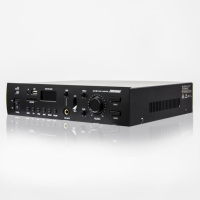 Amplificateur de mixage personnalisé haute puissance 50W Chine avec USB FM SD pour système de sonorisation Salle de classe Bureau Salle de conférence Audio