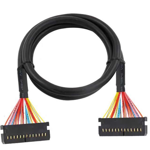 Factory Direct 2-40Pin LCD Ribbon Cable with 40-Pin IDC Connector Assembly Length for Electronic Applications