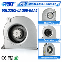 Ventilateur de refroidissement industriel d'origine allemande 6SL3362-0AG00-0AA1/G4E280-BC23-05 230V AC à faible bruit avec convertisseur de fréquence pour ventilation