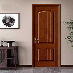 Puerta de Madera Maciza para el Mercado de Oriente Medio, Puerta de Madera de Teca para Interiores de Habitaciones - Product Image 6