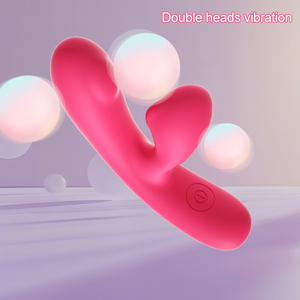 Jouet sexuel en silicone souple LILO, vibrateur double main pour femmes avec fonction de stimulation clitoridienne puissante et recharge USB - Product Image 5