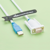 Câble convertisseur USB-A mâle vers DB9 mâle avec puce FTDI et blindage tressé pour lecteur de codes-barres et utilisation informatique UT232R-200