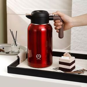 304 Stainless Steel Vacuum Thermos <b>Flask</b> 1.5L/2L Insulated Hot/Cold <b>Coffee</b> Water Jug for Business Gifts Office Use - Product Image 5