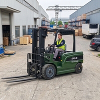 Chariot élévateur électrique CE, petit chariot élévateur électrique neuf, batterie lithium, chariot élévateur électrique agricole mini 1,5 tonne, 2 tonnes, 3 tonnes