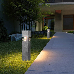 Luces solares LED para césped, impermeables, para exteriores, jardín, camino, patio, paisaje, decorativas, estilo columna de piedra - Product Image 4