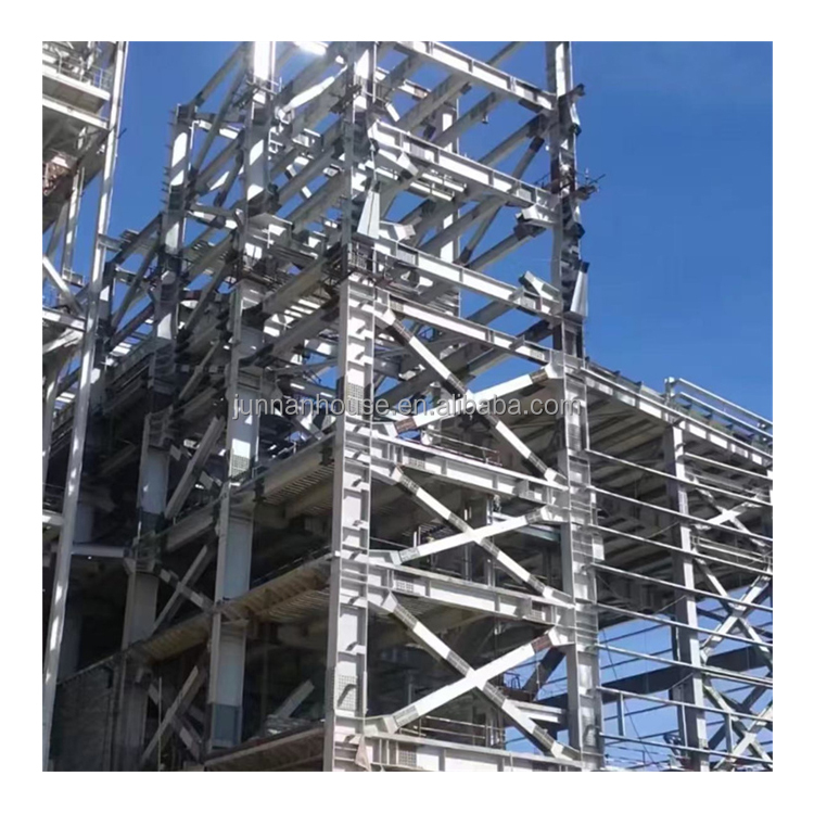 Structural Metal Building Materials Two Story Multi-story Steel Structure Warehouse Building Prefabricated