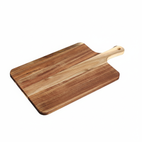 Planche à servir en bois d'acacia pour fromage et pain avec poignée, épaisseur 1,5 cm, anti-moisissure, durable et écologique, prix de gros