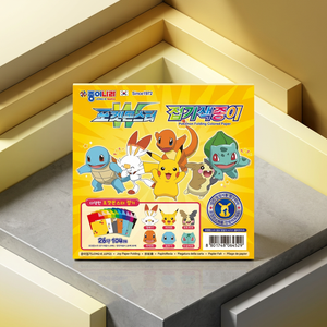For Origami Paper Animal Style 26 Colors 104 Sheets Korean Kids Craft DIY Folding Paper Pack Anime Cartoon Wholesale - Product Image 1
