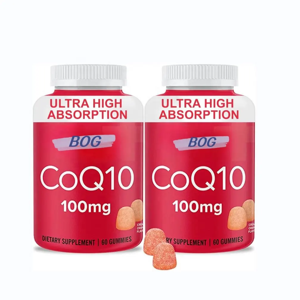 OEM/ODM Professional CoQ10 Gummies Delicious Gummy Supplements Ayuda a mantener la salud del corazón