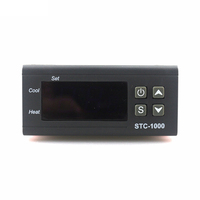 Contrôleur de température numérique STC-1000, thermostat, thermorégulateur, incubateur, relais LED 10A, chauffage, refroidissement, 12V, 24V, 220V