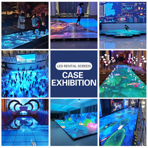 Trong nhà tương tác sàn nhà máy LED hiển thị cảm ứng tương tác sân khấu gạch cho sàn nhảy màn hình - Product Image 4