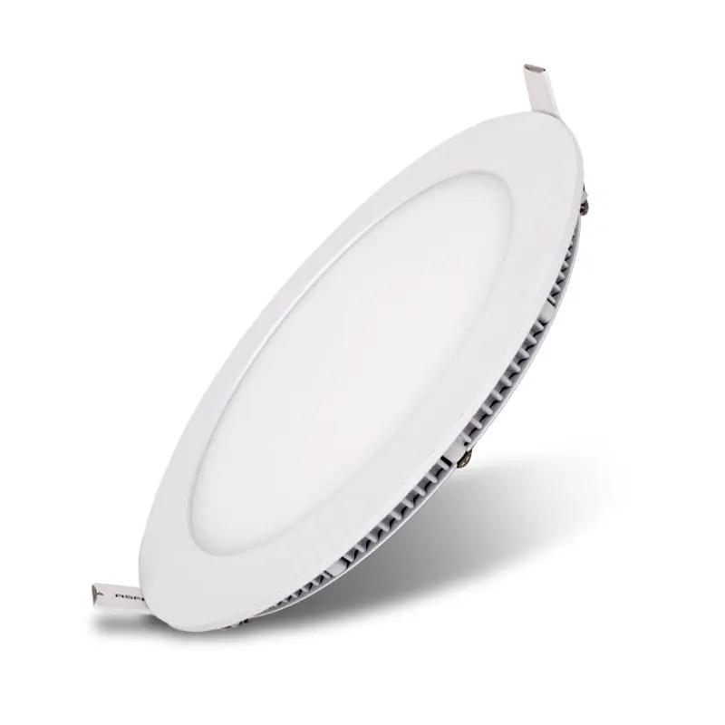 ETL low voltage 4 INCH 12V 8W recessed round dimmable led panel light