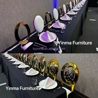Chaises d'événement modernes de luxe en acier inoxydable à prix d'usine pour mariages, banquets, salons, salles à manger, villas, entrées, parcs et sous-sols