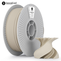 Filamen PLA Kexcelled 1.75mm 1KG Filamen Plastik Printer 3D Matte Filamen Kecepatan Tinggi Imprimante 3D OEM untuk Bamboo Lab PETG