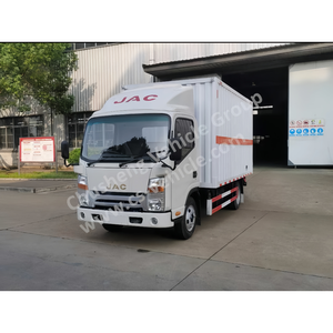 Hot bán jac 4x2 ánh sáng xe tải chở hàng trái/rhd hộp cơ thể <span class=keywords><strong>Container</strong></span> xe tải giao hàng - Product Image 4