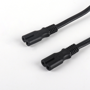 New Mỹ Cắm Mỹ Hình 8 Cáp Điện 2 Pin Prong Mỹ Dây Điện Cho PS4 Máy Tính Xách Tay Chiếu Sáng - Product Image 6