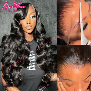 Parrucche Frontali in Pizzo con Capelli Vergini Indiani al 200% di Densità, Ondulati, in Pizzo Trasparente, Vendita all'Ingrosso 13X6 HD <span class=keywords><strong>Ayt</strong></span> - Product Image 6