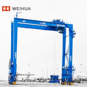 WEIHUA Nuevo Diseño de Grúa Pórtico RTG con Neumáticos de Goma para Elevación de Contenedores - Precio - Product Image 2