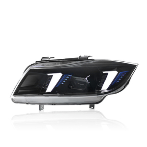 Modificación de Faros Delanteros para Serie 3 E90 05-12 con Luz Diurna LED de Doble Color en Forma de Colmillo E90 Led He - Product Image 2