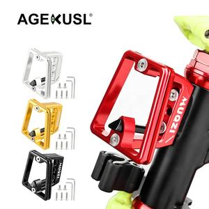 Soporte de Bloque de Transporte Delantero para Bicicleta MUQZI, Soporte Ajustable de 3 Orificios para Montar Bolsas Delanteras en Bicicletas Plegables <span class=keywords><strong>Dahon</strong></span> - Product Image 2