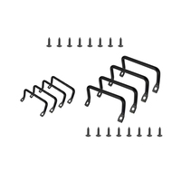 Poignées en acier courbées sur mesure pour planches à découper de grande taille, quincaillerie de poignée en acier inoxydable pour plateau de service
