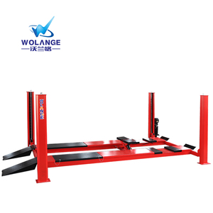 Mesin Pengangkat Mobil 4 Tiang Berkualitas Tinggi Grosir, Lift Mobil Empat Tiang Murah untuk Perbaikan - Product Image 3