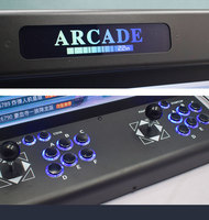 Machine d'arcade 22 pouces pour 2 joueurs, pliable 3D, double joystick, style King of Fighters, nostalgique, pour usage domestique et commercial, logo personnalisé OEM, vente en gros