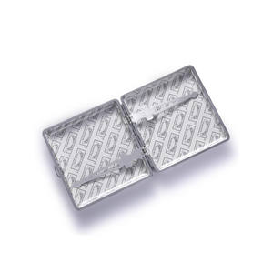 EA552 Custom Luxury 20 Piece Cigarette Cases Cocodrilo Leather Cigar Case Pocket Smoke Travel Humidor Portable Zigarettenetui - Product Image 4