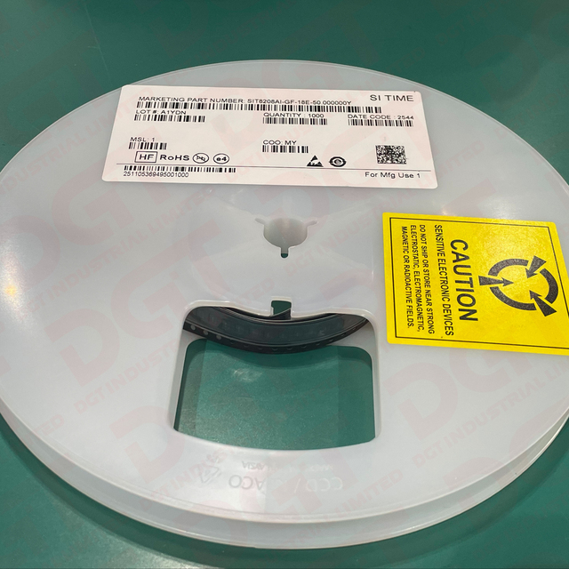 SIT8208AI-GF-18E-50.000000X 1.8V MEMS Oscillator with 10ppm Stability -40 to 85C 2520 SMD OE Function 250pcs Tape Reel