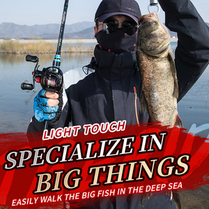 FISHGANG OEM haute teneur en carbone 1.65m 1.8m 2.1m 2.4m 2.7m 2 sections spinning coulée de pêche <span class=keywords><strong>roseaux</strong></span> cannes à pêche en bateau - Product Image 3