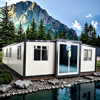 Offre Spéciale d'usine Maison préfabriquée en conteneur extensible entièrement meublée avec salle de bain toilette