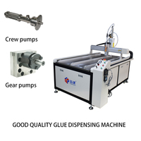Machine de distribution de colle automatique à trois axes avec pompe et moteur pour le remplissage de cartes de circuits imprimés et de composants électroniques LED