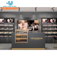 Cosmétiques Magasin Affichage Conception Idées Beauté Détail Maquillage Boutique Intérieur Extérieur Design Cosmétique Magasin Meubles Mise En Page Conception