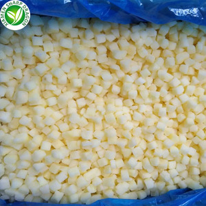 IQF congelé pelé vert rouge pomme Cubes crumble tranché en dés bloc <span class=keywords><strong>de</strong></span> morceaux pour smoothies récolte non sucré en vrac prix <span class=keywords><strong>de</strong></span> gros - Product Image 6