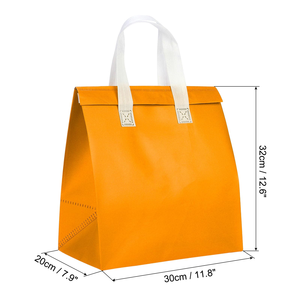 Bolsa Térmica para Entrega de Alimentos con Logotipo Personalizado, Bolsa Refrigerante Impermeable Ecológica para Empacar Comida para el Almuerzo - Product Image 3