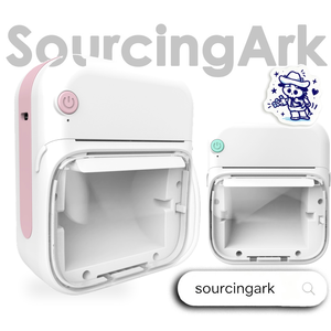 Impresora de Fotos de Bolsillo Compacta Sourcingark con Etiquetado Gratuito, MOQ Bajo, para Viajes, Manualidades, Recuerdos B3 - Product Image 1