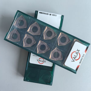 VALAX WNMU080408-GM Insertos de Torneado CNC, Herramientas de Carburo Personalizables OEM, Recubrimiento CVD PVD, HRC65, Alta Precisión, Hoja de 16 mm, Torno CNC - Product Image 4