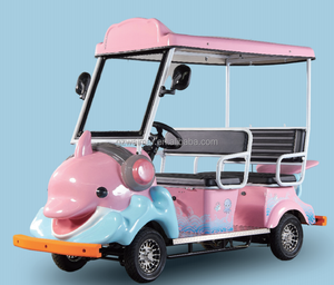 Carrito <span class=keywords><strong>de</strong></span> Golf Eléctrico Todoterreno <span class=keywords><strong>de</strong></span> Alto Rendimiento para 4 Personas con Motor Potente <span class=keywords><strong>de</strong></span> 60V para Transporte en Campos <span class=keywords><strong>de</strong></span> Golf y Resorts - Product Image 4