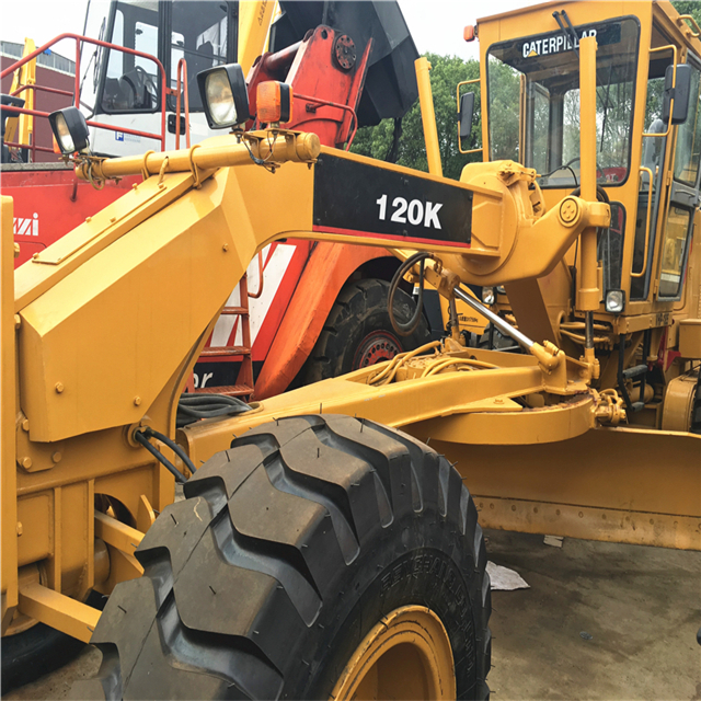 Mini Road Grader 120G 120K Used Machine with Core Engine Component Cheaper for Sale in Africa