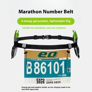 <span class=keywords><strong>Ceinture</strong></span> de course à pied réfléchissante Ebest Premium Elastic <span class=keywords><strong>Marathon</strong></span>, <span class=keywords><strong>ceinture</strong></span> de course à pied de cross-country, <span class=keywords><strong>ceinture</strong></span> de course à pied écologique en polyester - Product Image 4