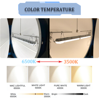 Luminaire LED Tri-Proof à tube de 2/4/5 pieds, fonction personnalisable, étanche IP66, certifié ETL, dimmable, garantie 5 ans