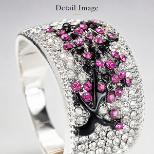 Anello con accenti rosa per donna, stile elegante, accessorio da indossare ogni giorno - Product Image 4