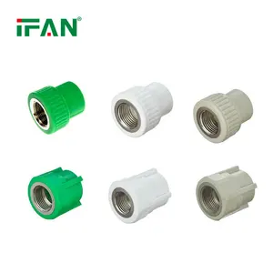 IFAN Wholesale PPR Female Socket 20-110mm Plumbing Water Polypropylene PPR Pipe Fittings