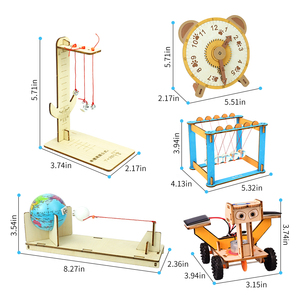 Nhà máy trực tiếp vật lý lắp ráp gỗ Kit Học Tập Đồ chơi bằng gỗ STEM Montessori đồ chơi cho trẻ em - Product Image 2