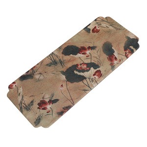 Traditional Chinese Tea Mat Waterproof Dry Brewing Pad Non Slip Zen Style Table Runner For Kung Fu Tea Set - Product Image 2
