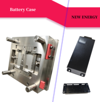 Moldeo por Inyección de Plástico para Carcasa de Unidad de Control Electrónico (ECU), Cubierta de BMS de Alta Precisión con Moldeo de Inserción Metálica