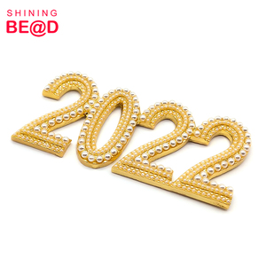 Broches Digitales Personalizados al por Mayor, Broches <span class=keywords><strong>de</strong></span> Metal Dorado con Perlas <span class=keywords><strong>2022</strong></span> para Mujer, Trajes, Vestidos, Accesorios <span class=keywords><strong>de</strong></span> Moda - Product Image 5