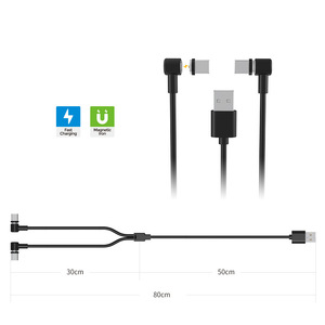 Câble de chargeur USB C 2 en 1 pour <span class=keywords><strong>Playstation</strong></span> <span class=keywords><strong>5</strong></span> & PSVR2 Cordon de charge compatible Accessoires de jeu - Product Image 1